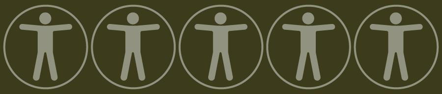 Web Accessibility Logo (human figure with hands outstretched)